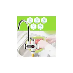 GENERICO - Caño grifo eléctrico calentador de agua instantáneo y pantalla digital