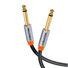 VENTION - Cable 3m Jack Mono Audio Premium Macho Nylon 635mm Ts Mp3