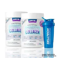 DEMOLITOR - Pack Colageno Hydrolyzed Collagen 528gr Natural X2