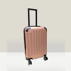 GENERICO - Maleta de Cabina con Clave Carry on 10kg Oro Rosa