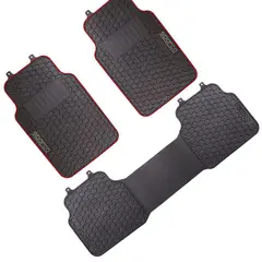 SPARCO - PROTECTOR FUNDA COBRE PISOS BORDE ROJO
