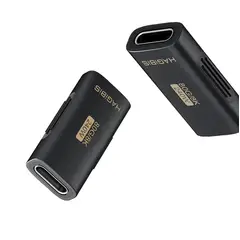 HAGIBIS - Mini Adaptador USB-C Hembra Carga Datos 240W Original