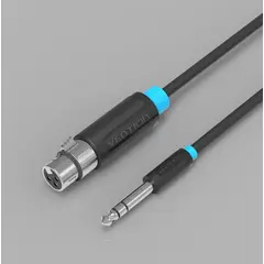 VENTION - Hifi Cable 65mm Trs Xlr Hembra 1m Audio Consola