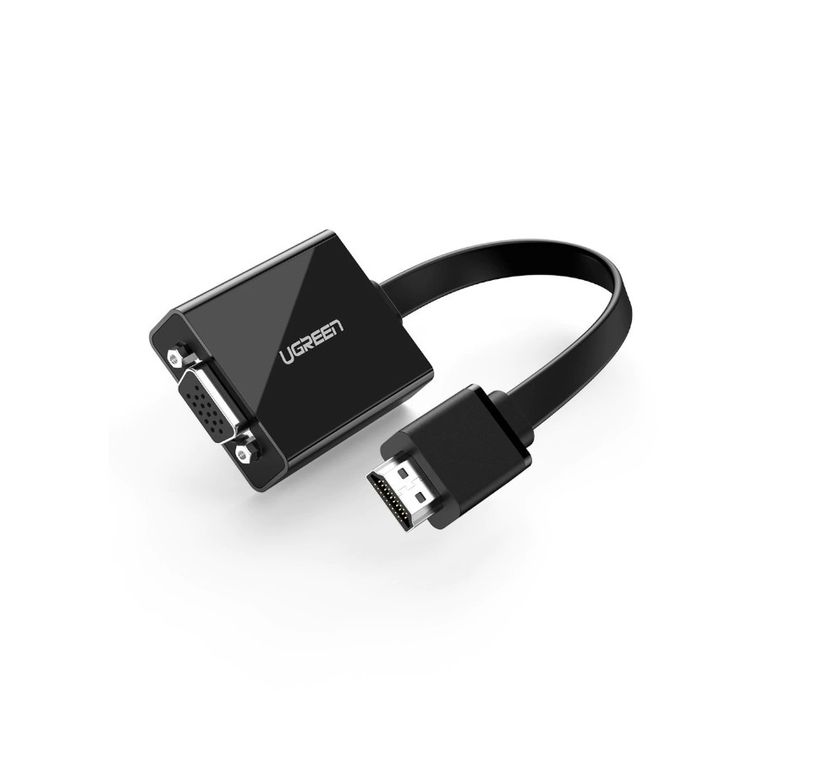 Mini Adaptador Hdmi Vga Hd Audio Video 35mm Ps4 Pc