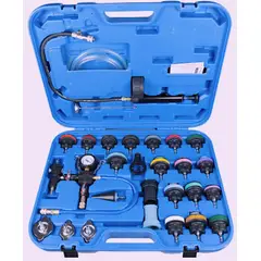 GENERICO - KIT PROBADOR PRESIÓN RADIADORES 28PCS DE FUGAS MULTIMARCA