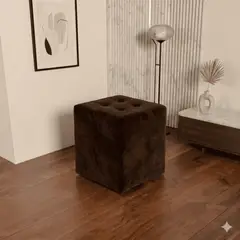 GENERICO - Puff Marruecos Color Chocolate