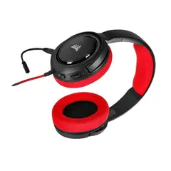 CORSAIR - Audífonos Gamer HS35 - stereo red CA-901119X-NA