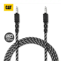 CAT - Cable Auxiliar De Audio Resistente 3-5mm a 3-5mm 1-8Metros