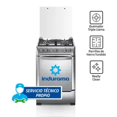 INDURAMA - Cocina Granada a Gas 4 Quemadores - Croma
