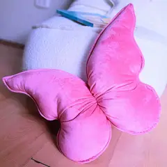 GENERICO - Cojín Mariposa de Terciopelo