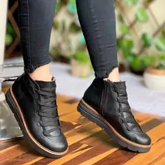 GENERICO - 2086L-48 Botin Mujer Alessandra Ferri Color Negro.-