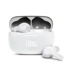 JBL - Audífonos Wave 200Tws Bluetooth Blanco Inalámbricos Ergonómicos