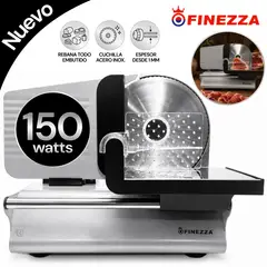 FINEZZA - Cortadora rebanadora de embutidos FZ-106RA