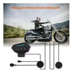 GENERICO - AUDIFONOS BLUETOOTH PARA MOTO / 12 HORAS