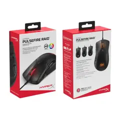 HYPERX - Mouse Gaming Pulsefire Raid Rgb 11 Botones Reprogramado