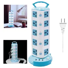 OEM - Torre Multifuncional 5Niveles (20 Conexiones) y 3 Puertos USB