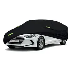 TECGO - PROTECTOR COBERTOR TIPO HYUNDAI ELANTRA 2019ADELSEDAN NEGRO