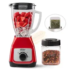 OSTER - Licuadora Vaso de Vidrio BLSTKAGRRD Mini vaso Picatodo