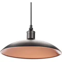 HOME NEAT - Lámpara de techo colgante ø 32 cm industrial retro e27 negro