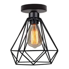 HOME NEAT - Home-neat retro industrial lámpara de techo de metal