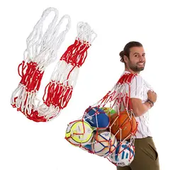 GENERICO - RED PORTA BALONES CLÁSICA VOLEY BÁSQUET FÚTBOL CAPAC 20