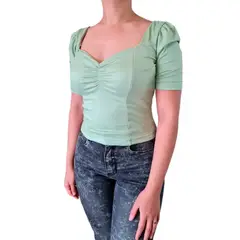 GENERICO - Blusa mujer Mirella - Verde