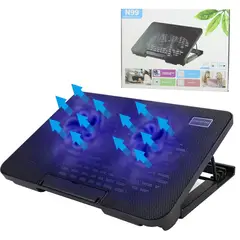 SEISA - Base Cooler Laptop y Notebook de 9" a 17" Ventilador de 6 Niveles