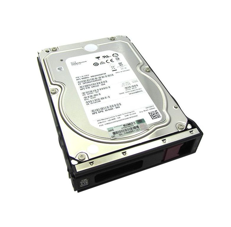 Disco duro HPE 861683-B21, 4TB, SATA 6.0 Gb/s, 7200 RPM