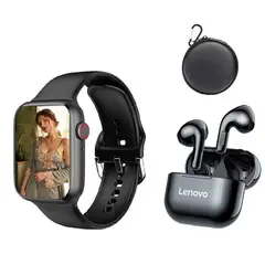 LENOVO - Audífonos LP40 Tws y Toumi watch Reloj y Estuche