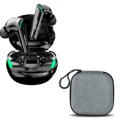 LENOVO - XT92 Auriculares TWS Gaming y Toumi Bolsa de almacenamiento-Negro