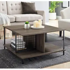 VENTITAS HOME - Mesa de centro Industrial Nayla Siena