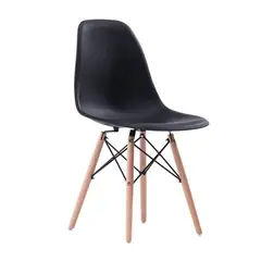 VENTITAS HOME - Silla Vintage Negro