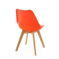 VENTITAS HOME - Silla Nórdica Larizza Roja