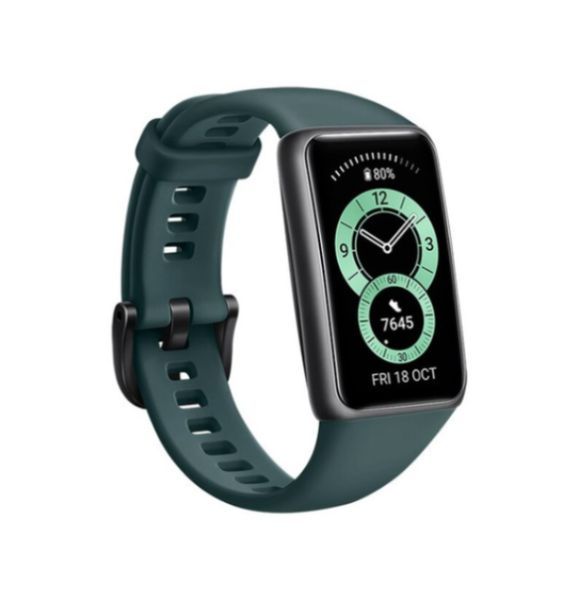 Band 6 Reloj Pulsera inteligente Brazalete Bluetooth-Verde