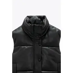 GENERICO - Chaleco cazadora Acolchado para Mujer - Negro