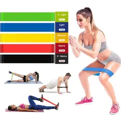 GENERICO - Bandas Elásticas 5 Niveles de Resistencia