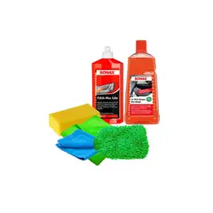 GENERICO - Kit De Tratamiento De Pintura Para Auto Rojo Sonax Cera