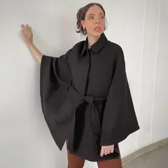 TEILOR - Capa Elegante de Paño Mujer