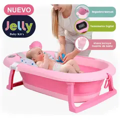 BABY KITS - Tina Plegable JELLY Con Termostato PINK