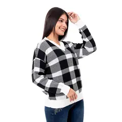 PIONIER - Chompas Moda Hilos Ulia Mujer