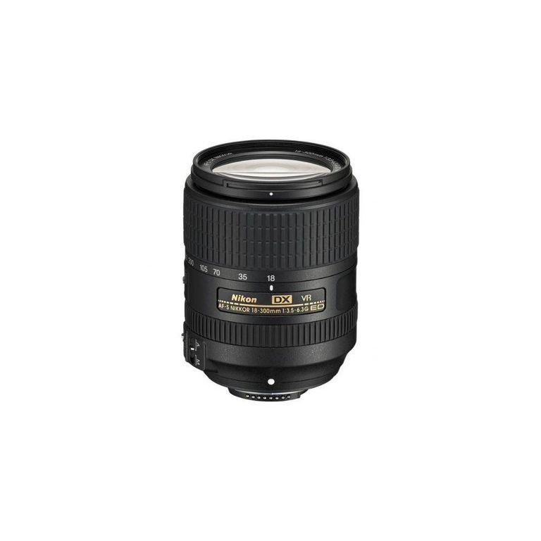 AF-S DX NIKKOR 18-300mm f35-63G ED VR Lente - Negro