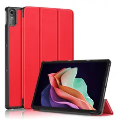 GENERICO - Funda para Tablet Lenovo P11 Plus 11.5 2da Gen Tb-350 Bookcover Rojo