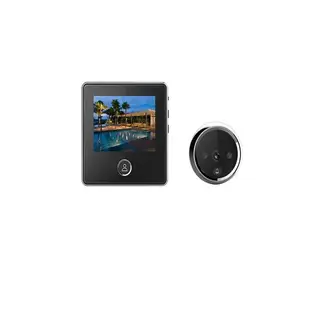 PUREPOWER - Mirilla de puerta digital inalámbrica con visión nocturna