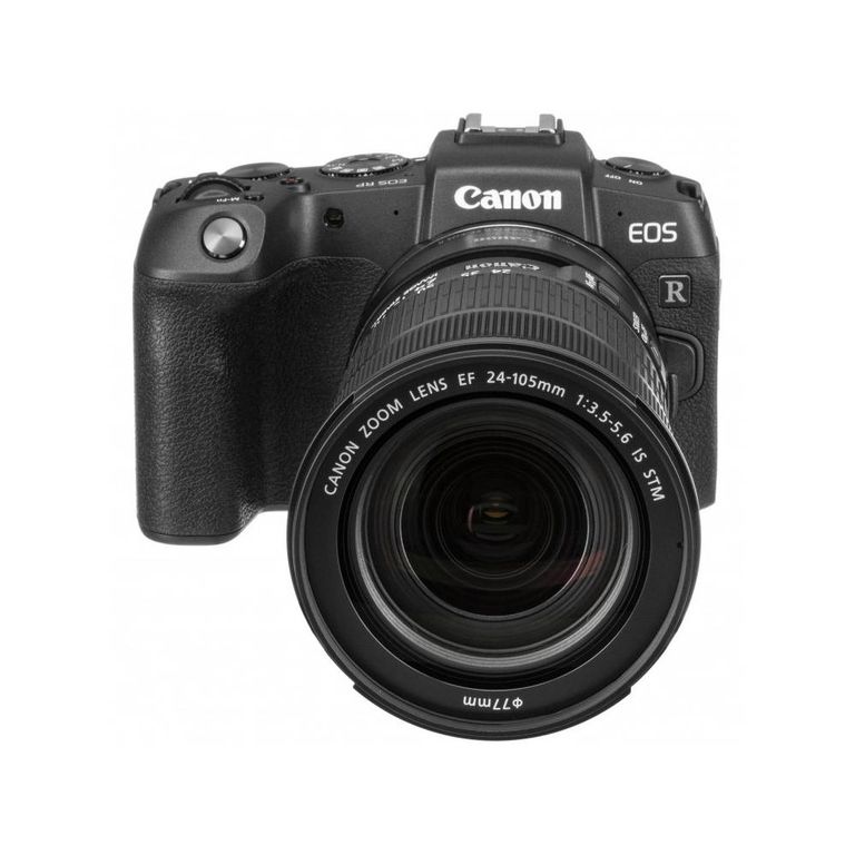 EOS RP Cámara Con 24-105mm IS STM Lente y Adaptador - Negro