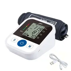 GENERICO - TENSIOMETRO DE BRAZO CON VOZ INTELIGENTE INCLUYE CABLE USB