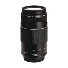 CANON - Lente para cámara EF-75-300MM F4-5.6 III