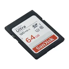 SANDISK - Memoria SDHC 64gb Clase10 120mbs Canon Nikon Sony.