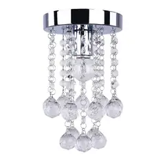 HOME NEAT - Lámpara del techo candelabro de cristal luces de techo ø15cm