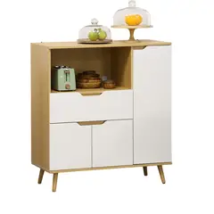 DIBA MUEBLES - Aparador Bonwa Blanco Roble