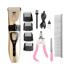 GENERICO - Kit Cortador Pelo Mascotas Inalambrico